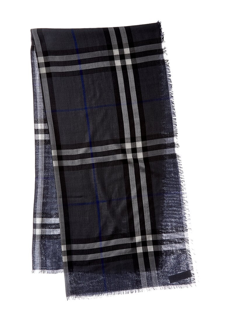 Burberry Burberry Check Wool & Silk-Blend Scarf