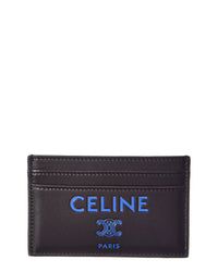 CELINE Celine Leather Card Holder