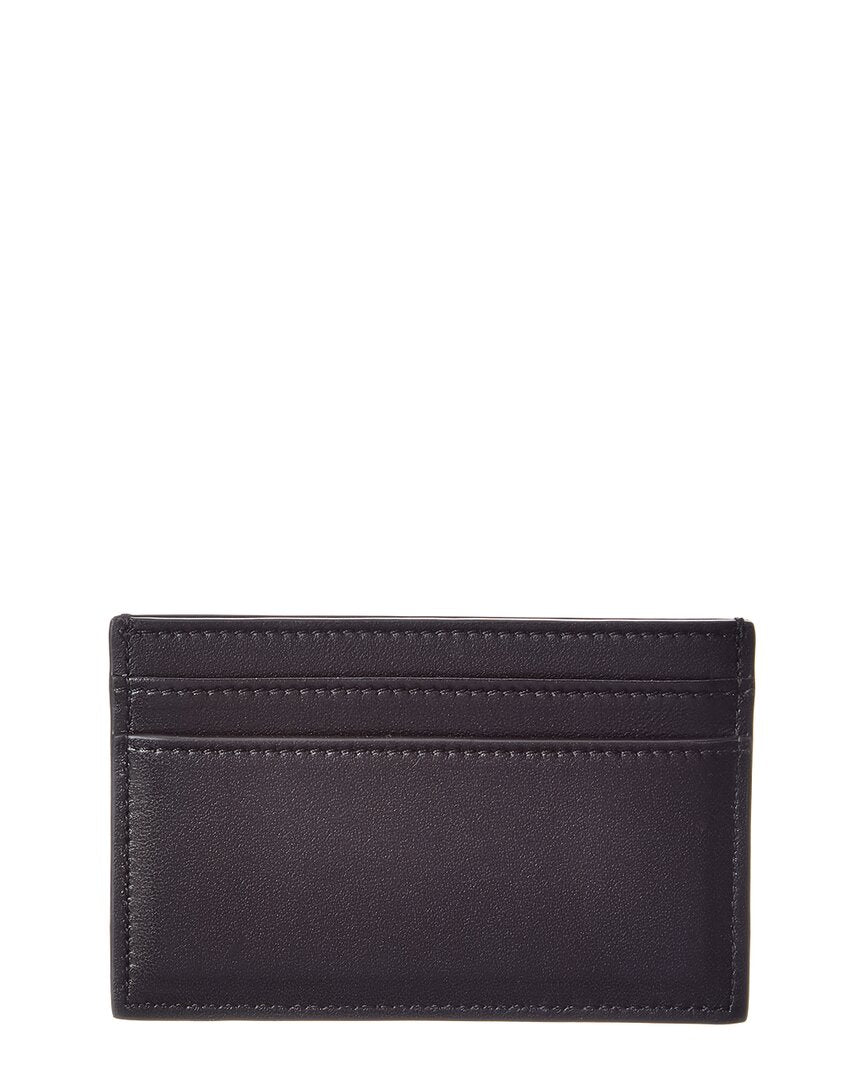 CELINE Celine Leather Card Holder