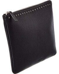 Valentino Valentino Rockstud Grainy Leather Pouch