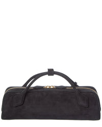 Alaïa Le Teckel Suede Clutch