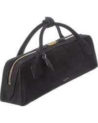 Alaïa Le Teckel Suede Clutch