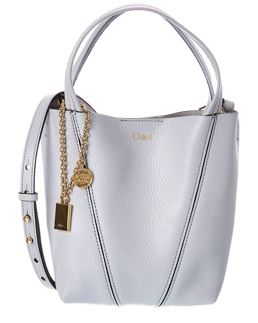 Chloé Chloé Spin Leather Bucket Bag