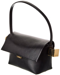 Jacquemus The Rond Carre Leather Shoulder Bag