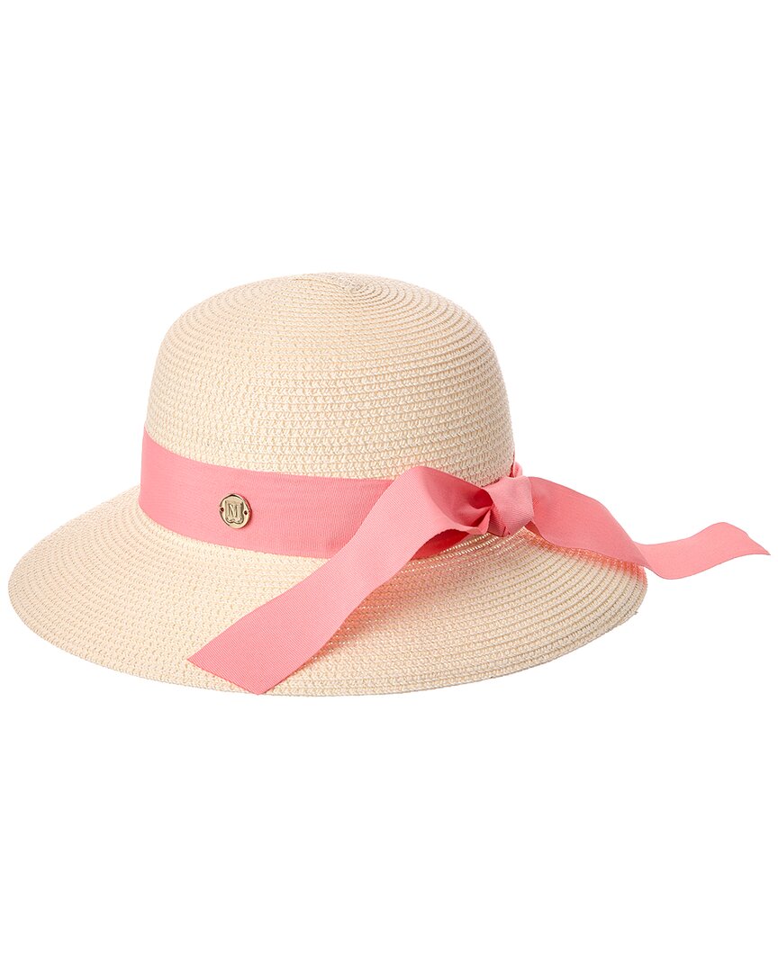 Bruno Magli Med Brim Straw Sun Hat