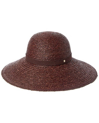 Bruno Magli Wide Brim Round Crown Straw Sun Hat