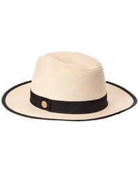 Bruno Magli Ribbon Trim Fedora