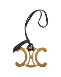 CELINE Celine Maxi Triomphe Leather Charm