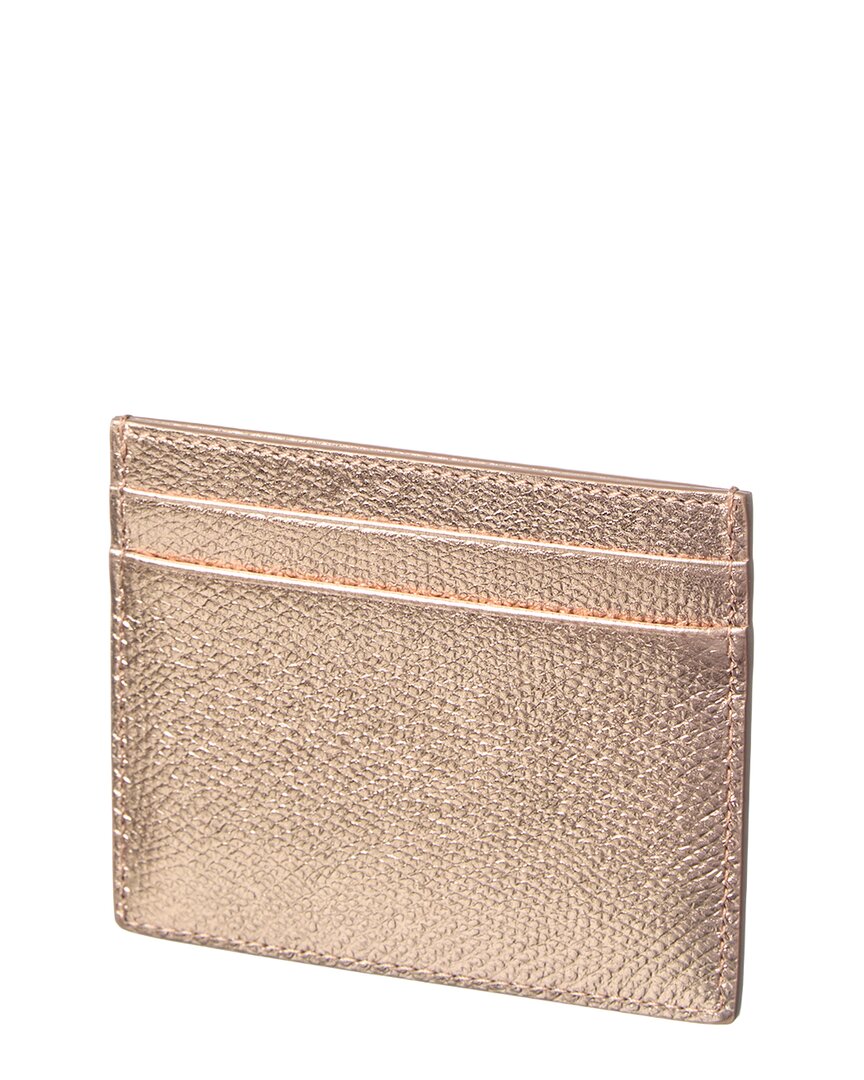 Valentino Valentino Vlogo Signature Leather Card Case