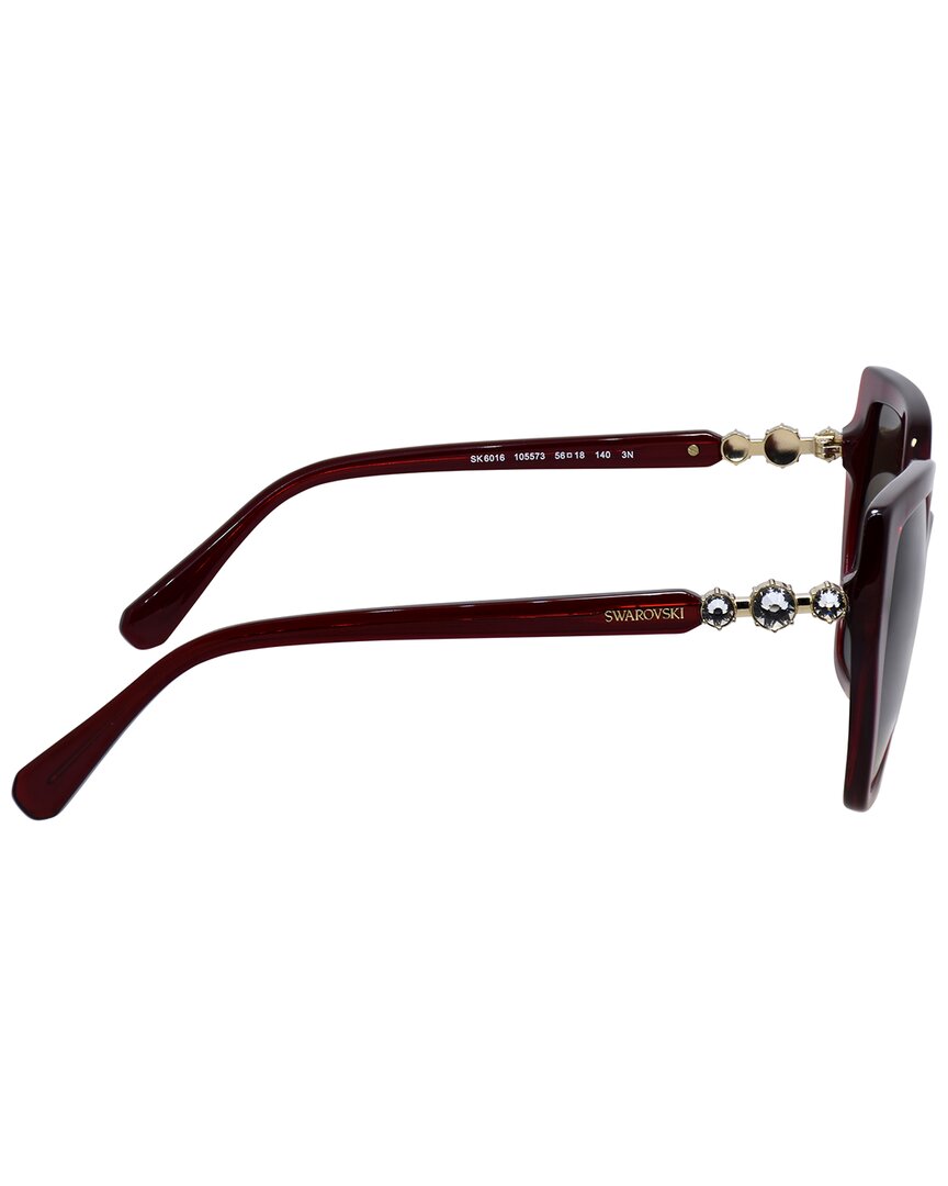 Swarovski Women's Sk6016 56Mm Sunglasses
