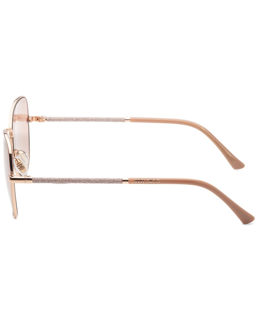 Jimmy Choo Women's Caros 56Mm Sunglasses