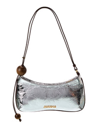 Jacquemus Le Bisou Perle Leather Shoulder Bag