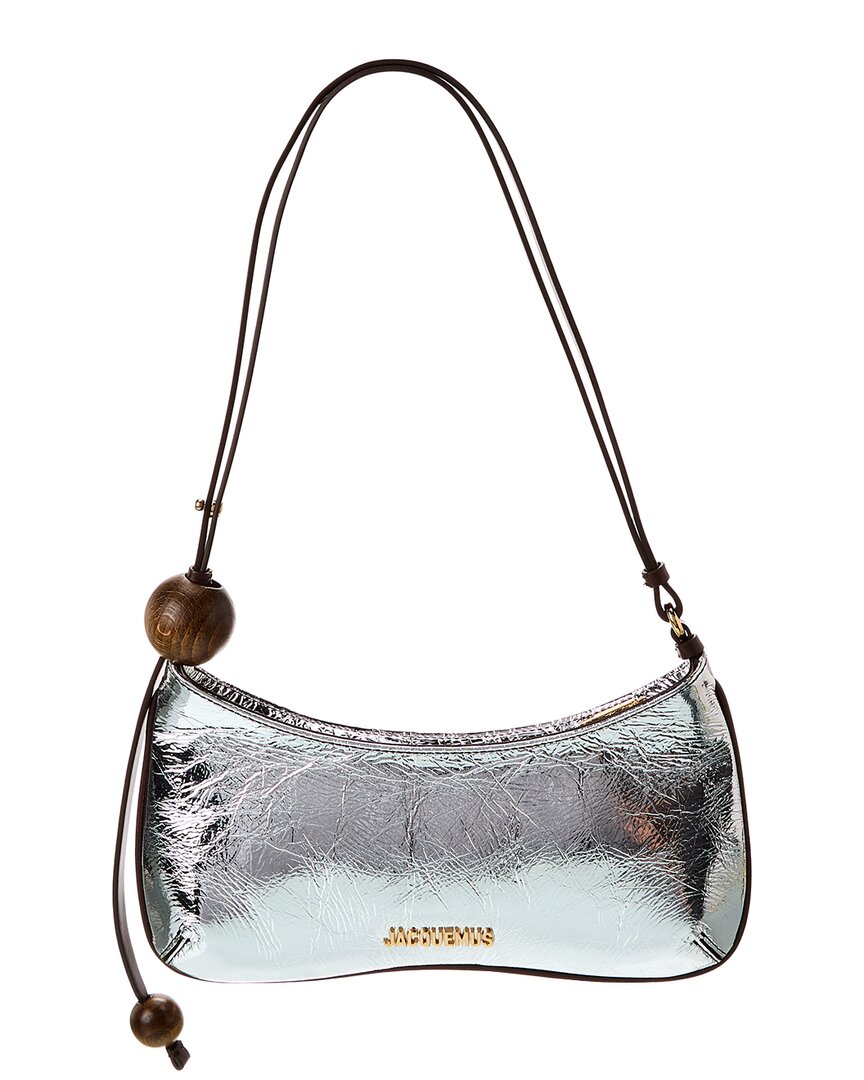 Jacquemus Le Bisou Perle Leather Shoulder Bag