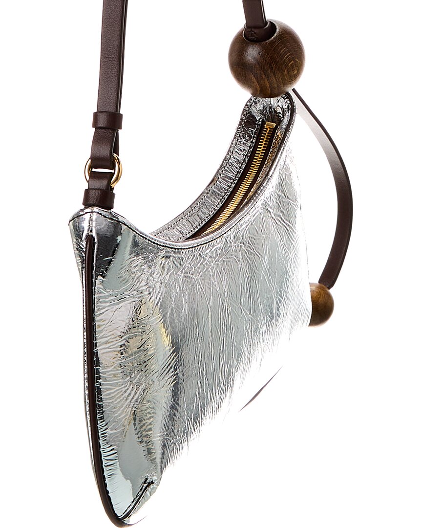 Jacquemus Le Bisou Perle Leather Shoulder Bag