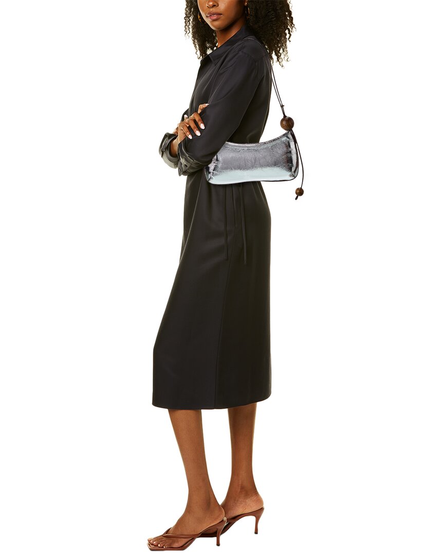 Jacquemus Le Bisou Perle Leather Shoulder Bag