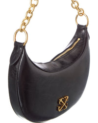 Off-White™ Hemisphere Leather Hobo Bag