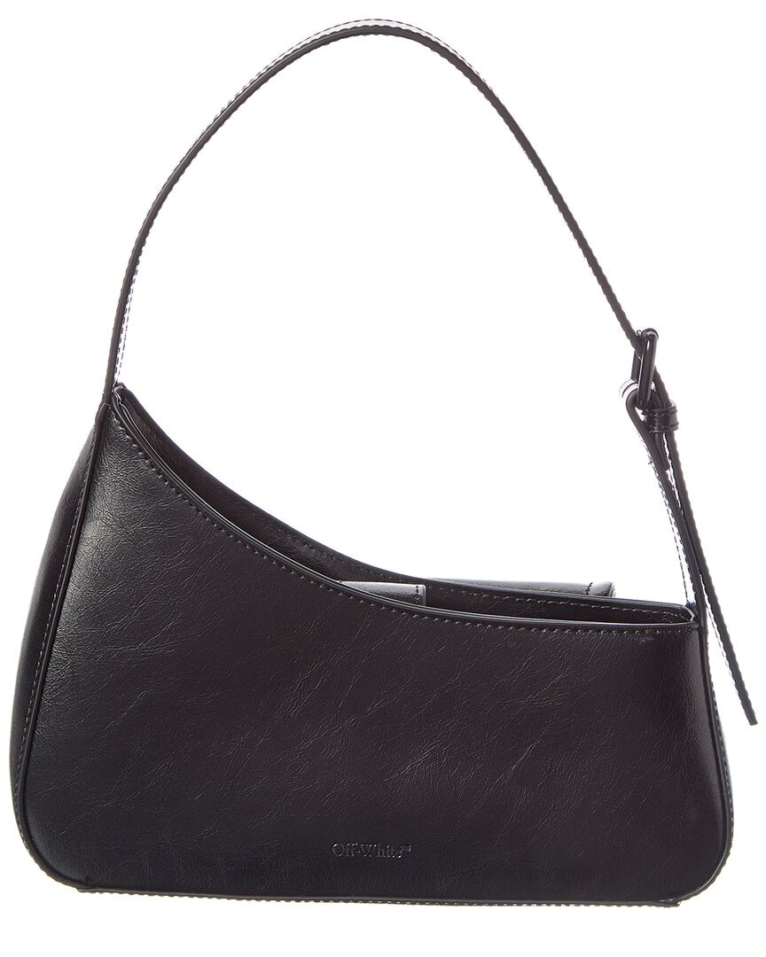 Off-White™ Jitney Leather Hobo Bag