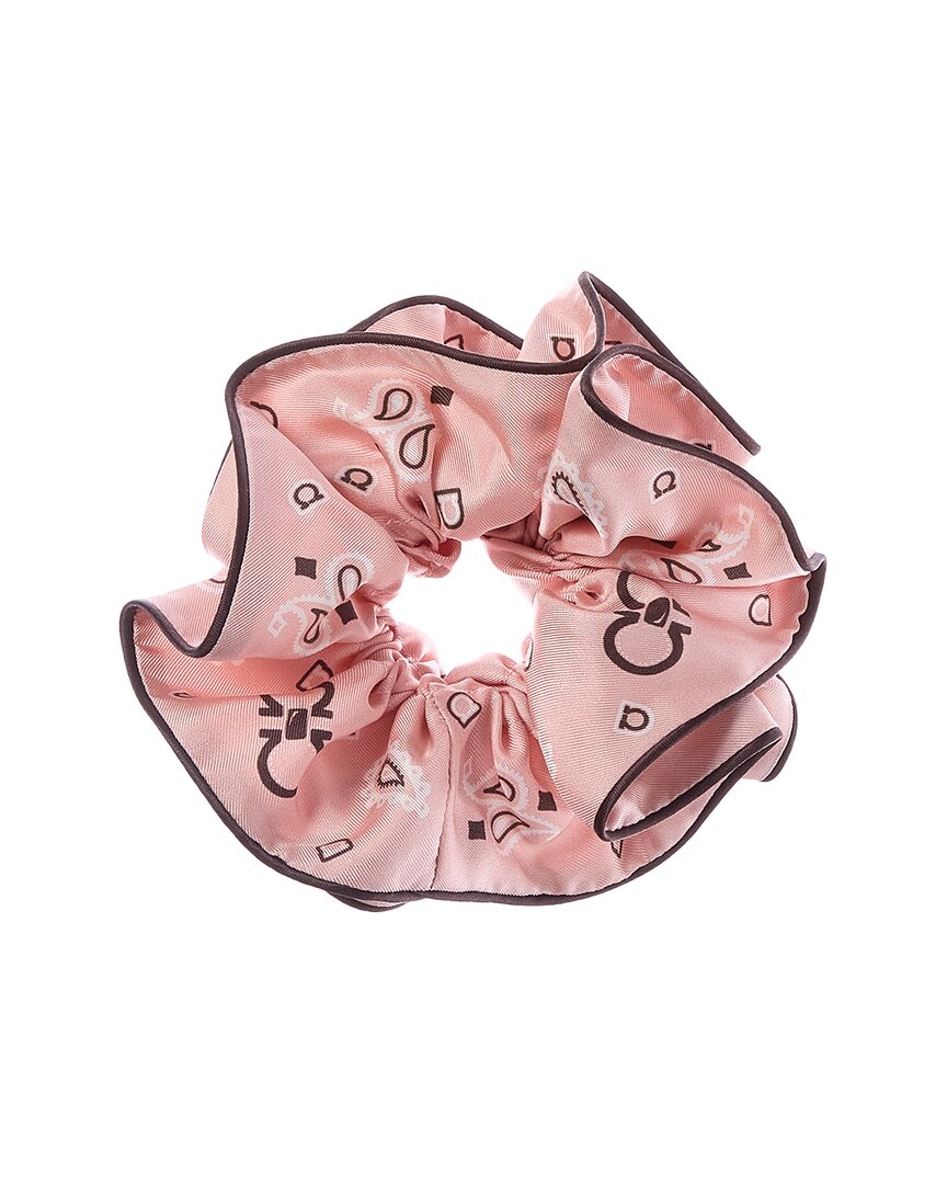 Ferragamo Ferragamo Arabesque Silk Scrunchie