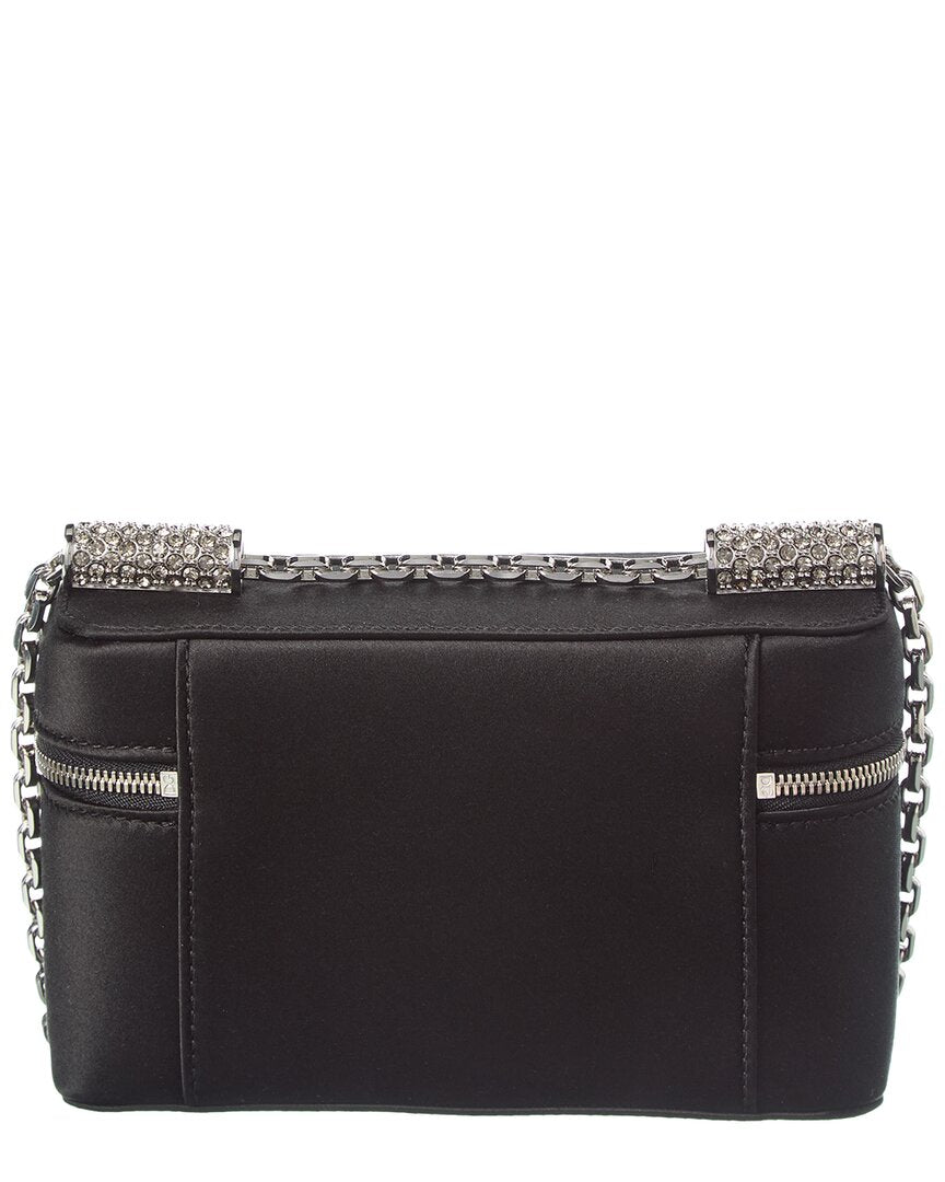 Dolce & Gabbana Sicily Medium Satin & Pavé Tubes Shoulder Bag