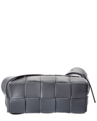 Bottega Veneta Bottega Veneta Brick Cassette Small Maxi Intrecciato Leather Shoulder Bag