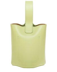 Loewe Pebble Mini Leather Bucket Bag