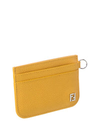 Fendi Ff Leather Card Case