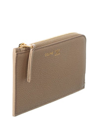 Celine Long Leather Zip Card Holder