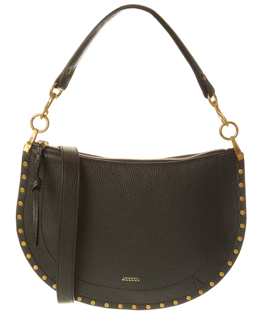 Isabel Marant Oskan Soft Zip Leather Crossbody