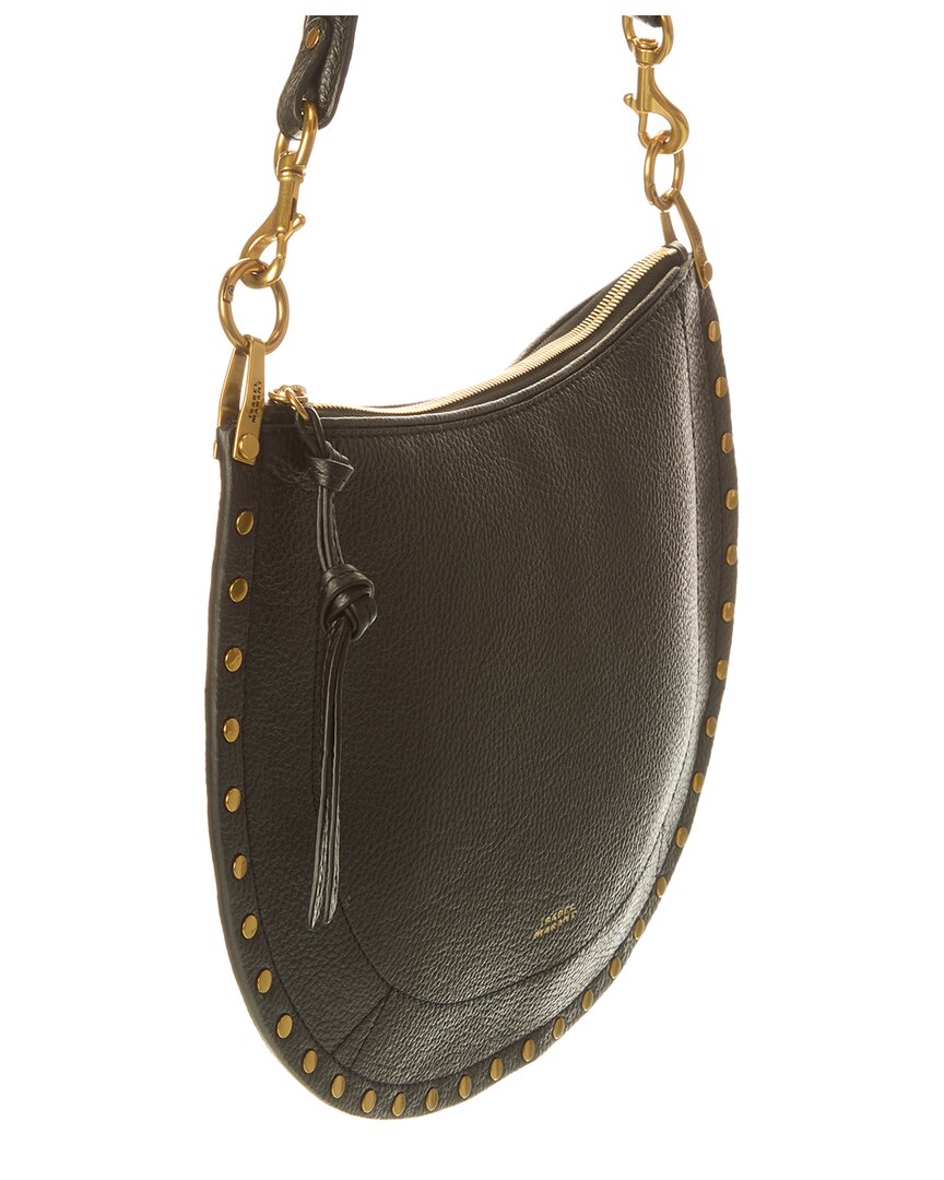 Isabel Marant Oskan Soft Zip Leather Crossbody