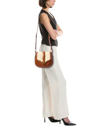 Isabel Marant Isabel Marant Raffia & Leather Crossbody