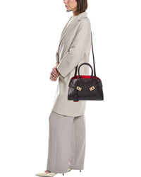 Ferragamo Ferragamo Hug Small Leather Satchel