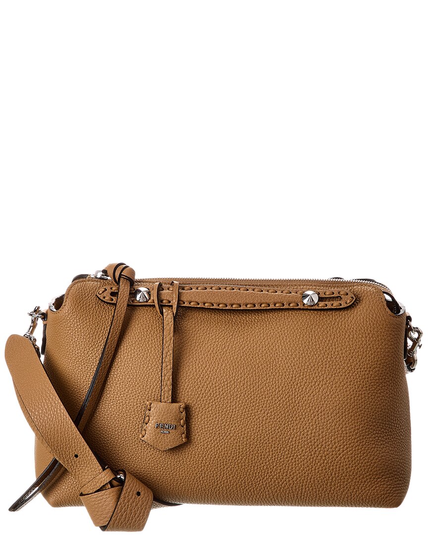 FENDI Fendi By The Way Selleria Large Leather Satchel