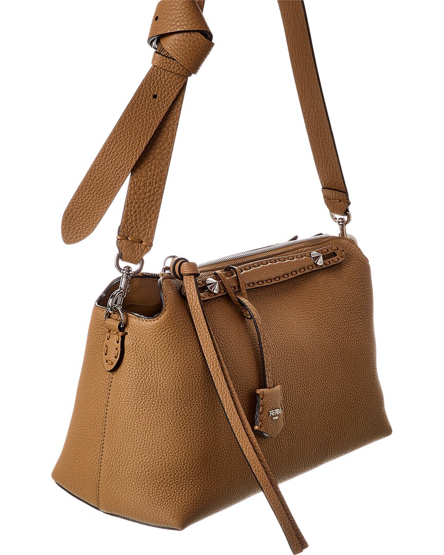 FENDI Fendi By The Way Selleria Large Leather Satchel