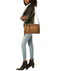 FENDI Fendi By The Way Selleria Large Leather Satchel