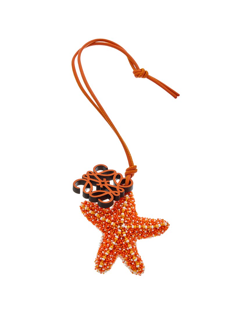 Loewe Loewe Anagram Leather Charm