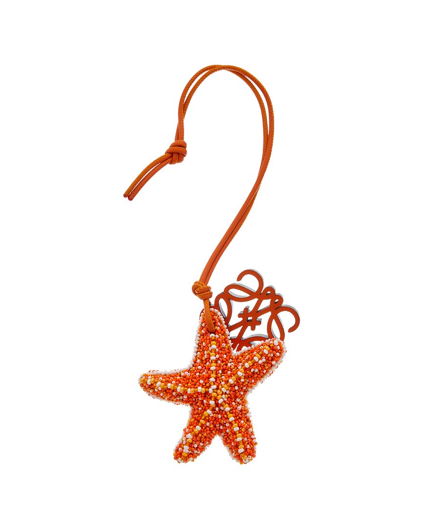 Loewe Loewe Anagram Leather Charm