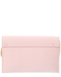 Valentino Vlogo Signature Leather Wallet On Chain