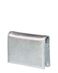 Valentino Vlogo Signature Leather Card Case