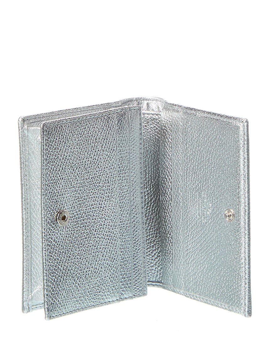 Valentino Vlogo Signature Leather Card Case
