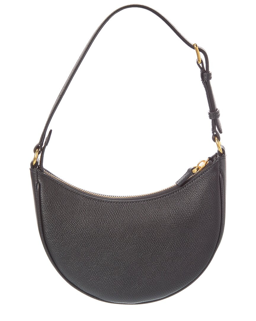 Valentino Vlogo Signature Mini Leather Hobo Bag