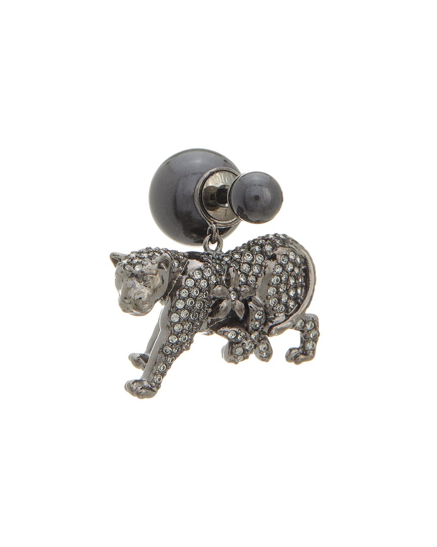 Dior Panther Earring Black