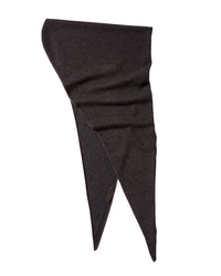 N.PEAL N.Peal Herringbone Cashmere Triangle Scarf