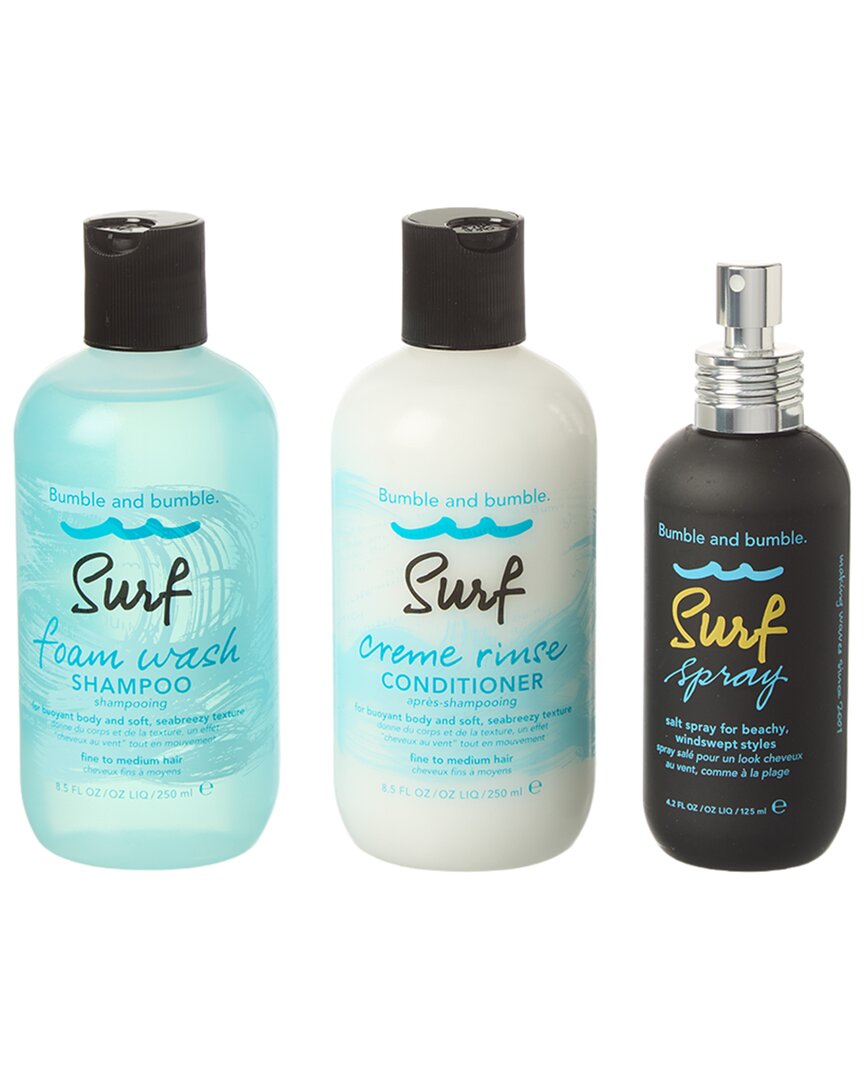 Bumble And Bumble. 3Pc Surf Shampoo & Conditioner & Spray