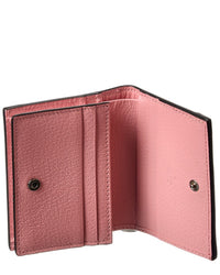 Gucci Gucci Ophidia Gg Supreme Canvas & Leather Card Case
