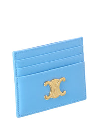 Celine Logo Leather Cardcase