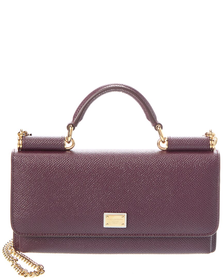Dolce & Gabbana Dolce & Gabbana Leather Clutch