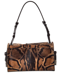 Christian Louboutin Christian Louboutin Baggy Small Haircalf & Leather Shoulder Bag