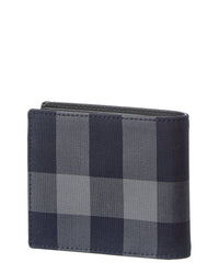 Burberry Check Canvas Bifold Wallet