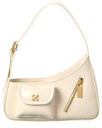 Off-White™ Off-White Jitney Leather Hobo Bag