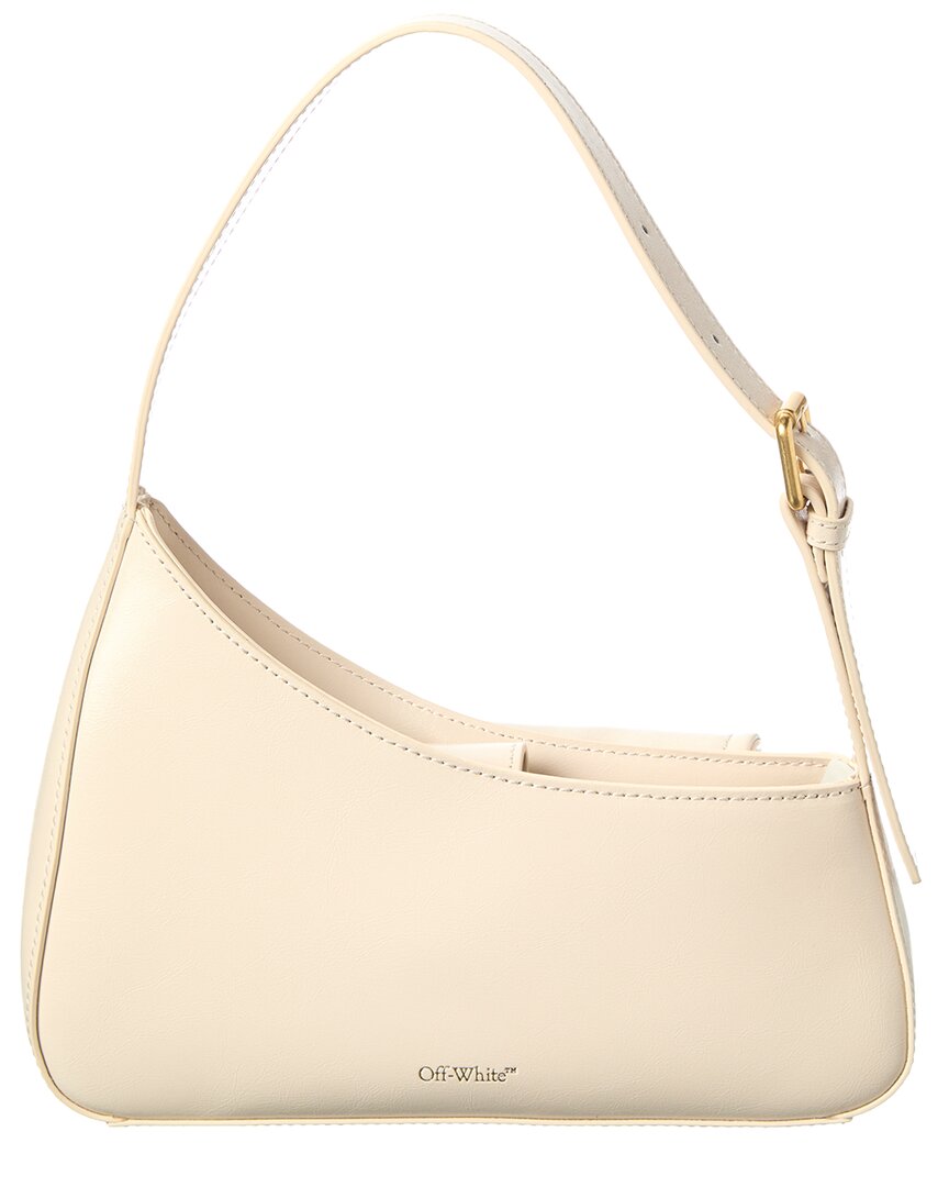 Off-White™ Off-White Jitney Leather Hobo Bag
